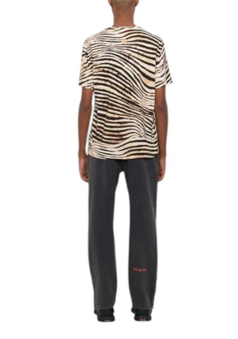 T-shirt stampa animalier con logo a contrasto JUST CAVALLI | T-shirt | 78OAHE04 CJ110R30